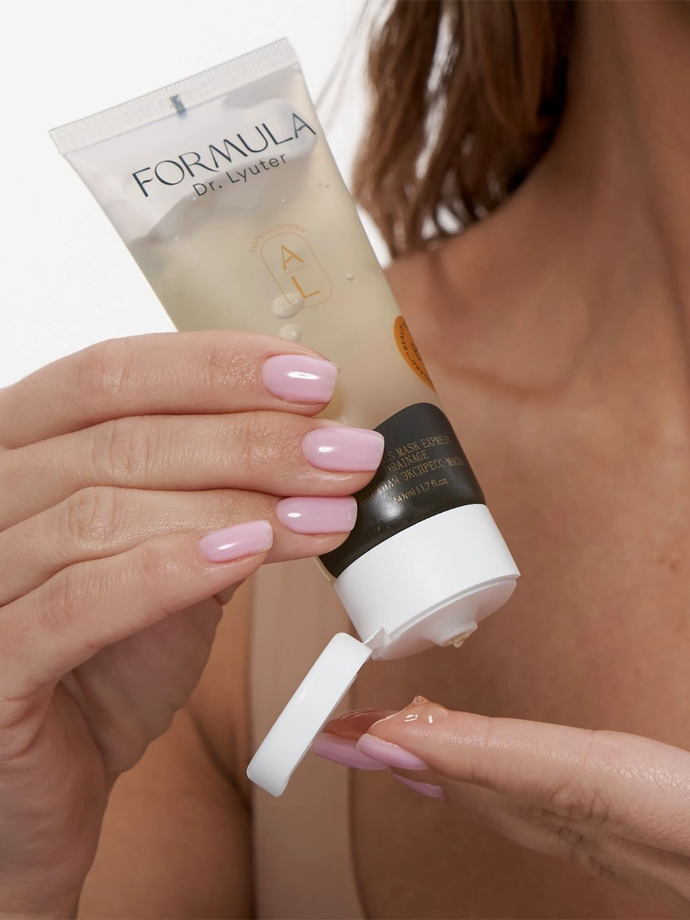 Formula Dr. Lyuter ANTIPTOSIS MASK EXPRESS DRAINAGE - дренажная экспресс-маска, 50 мл