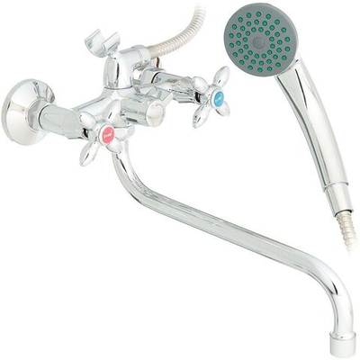 Смеситель для ванны, Frap, с кран-буксой, хром, F2227-2