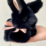 кролик из натурального меха