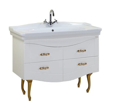 Тумба Onika АДЕЛЬ 105.16 с раковиной Kirovit МОДЕРН 105