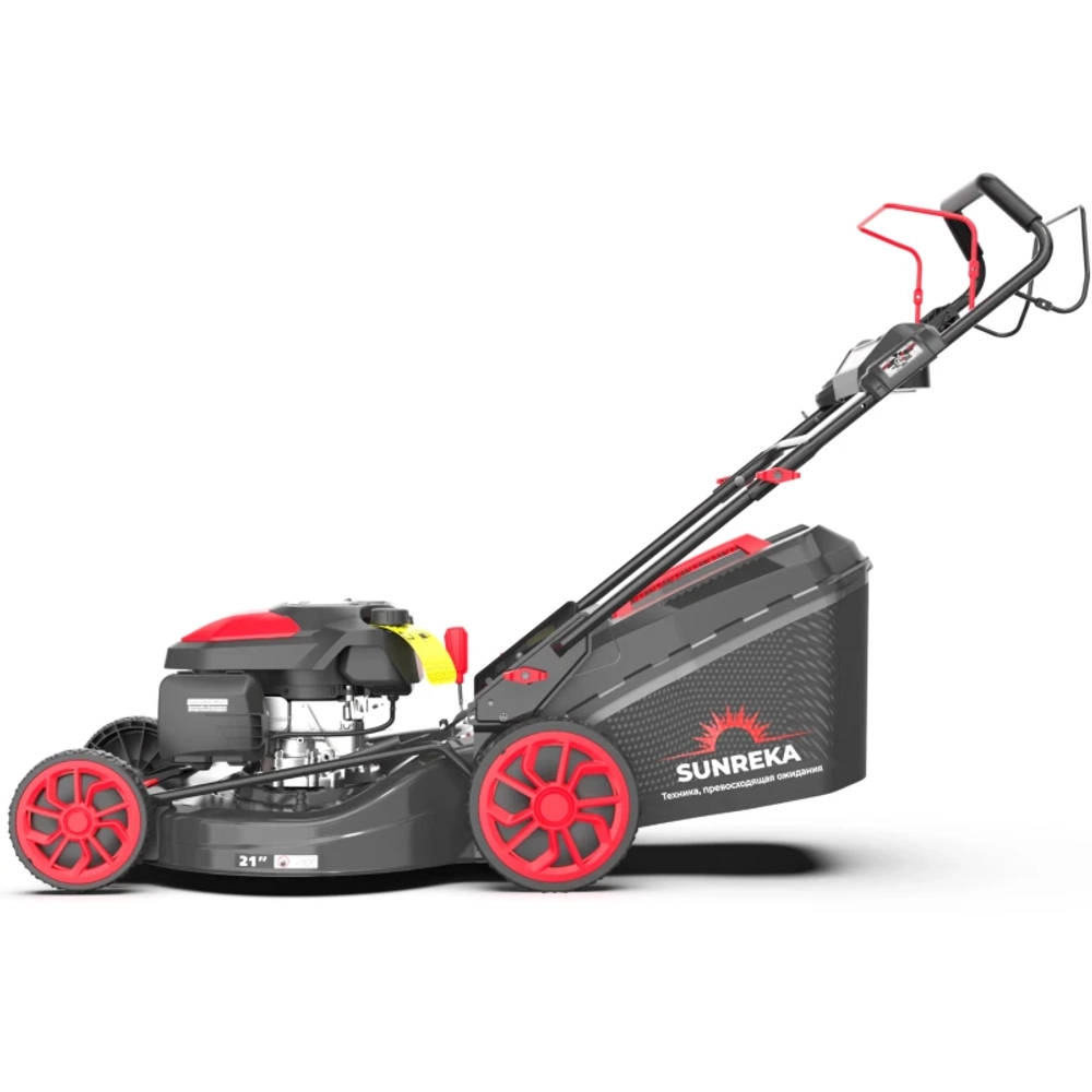 Газонокосилка бензиновая SUNREKA GLM53HS: 6.5 л.с., нож 53 см, 213032