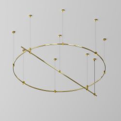 Шинопровод однофазный накладной/подвесной Maytoni   TRX154-2SR-D1500-BS