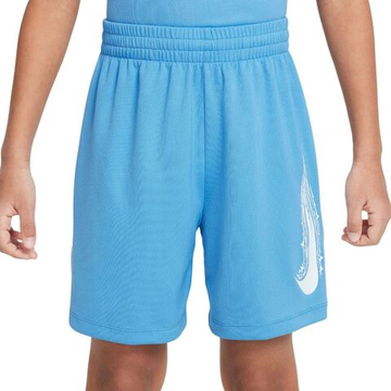 Детские теннисные шорты Nike Kids Dri-FIT Multi Big Training - blue beyond/white