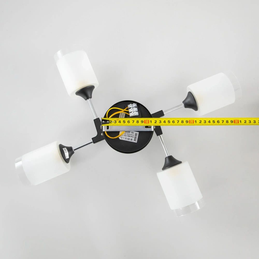 Citilux Эрик CL136145 Люстра потолочная Чёрная