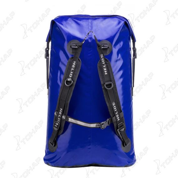 Герморюкзак 100 л (ПВХ, синий/черный) (HS-GR-100-BB) Helios