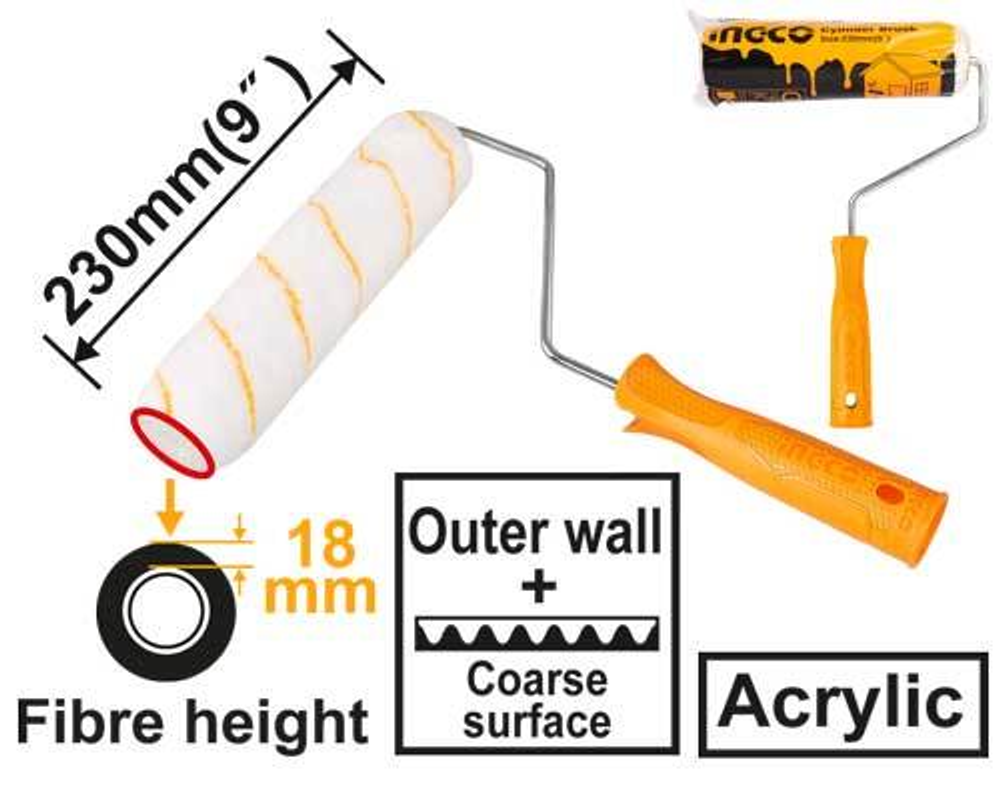 Валик малярный 230 мм