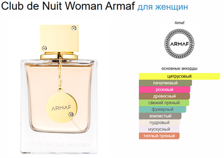 Armaf Club de Nuit Woman 105 ml (duty free парфюмерия)