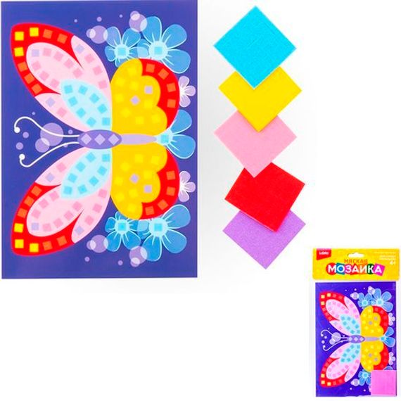 Yumşaq mozaika Lori Kəpənək Кэ-008