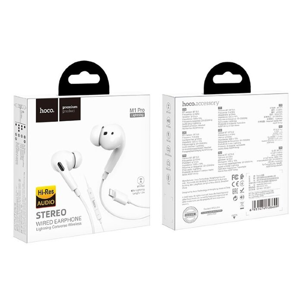 M1 Pro Original series earphones for iP