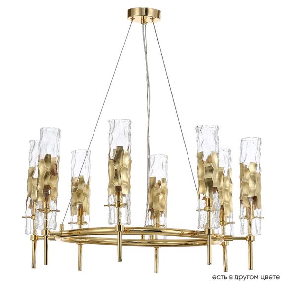 Подвесная люстра Crystal Lux Primavera SP8 Gold