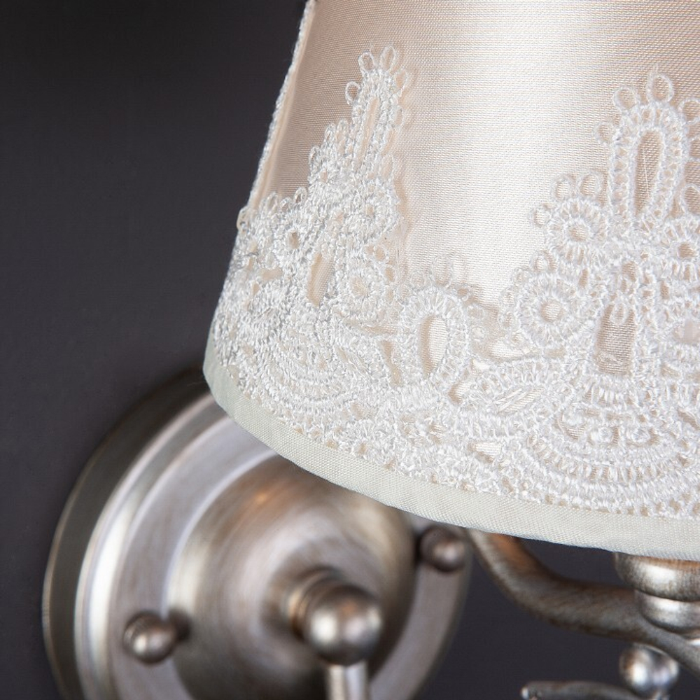 Бра Eurosvet Incanto 60069/1 серебро
