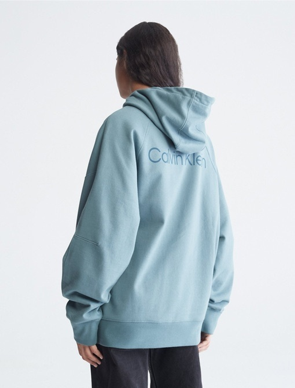 Худи Calvin Klein Standards Fleece Goblin Blue