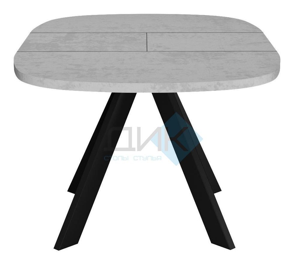 Стол DikLine В110 опоры чёрные