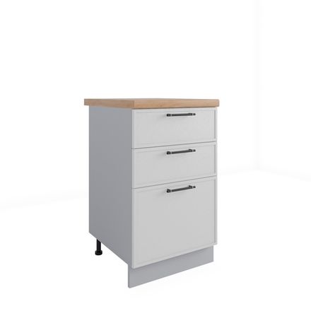 Кухня Модуль СЯШ 500 Марта Белый Скин