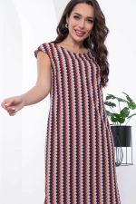 Платье "Роксана" (геометрия) П6706 LT Collection (Акция)