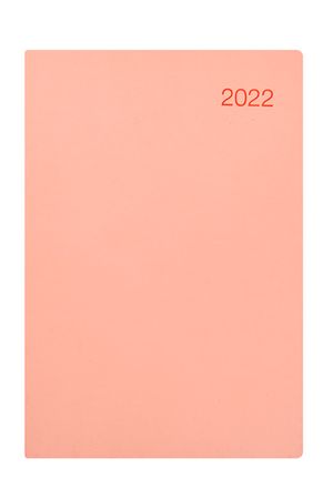 Ежедневник датированный 2023г А5 184л Черный/фламинго