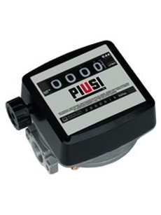 K44 ver. C дизель - 4-х разрядный механический счетчик для дизельного топлива, 20-120 л/мин