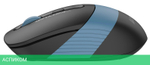 Мышь A4Tech Fstyler FB10C черный/синий