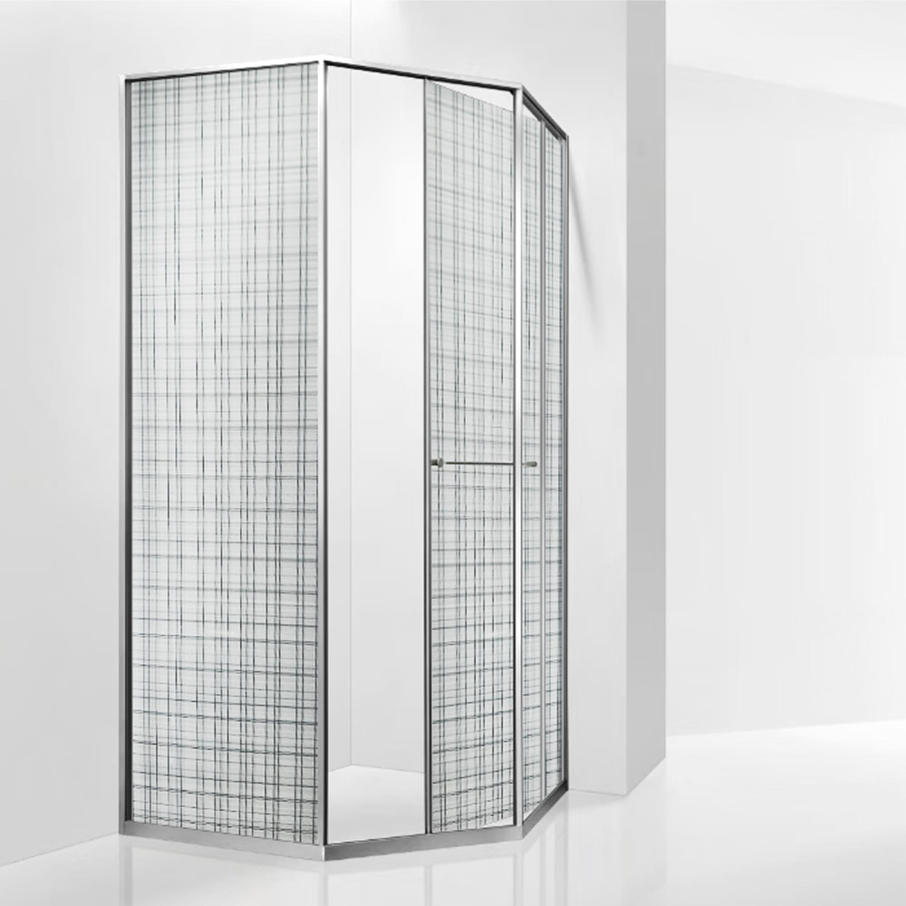 Душевой уголок RGW SV-82 "R" (Черная вуаль, 900x900)