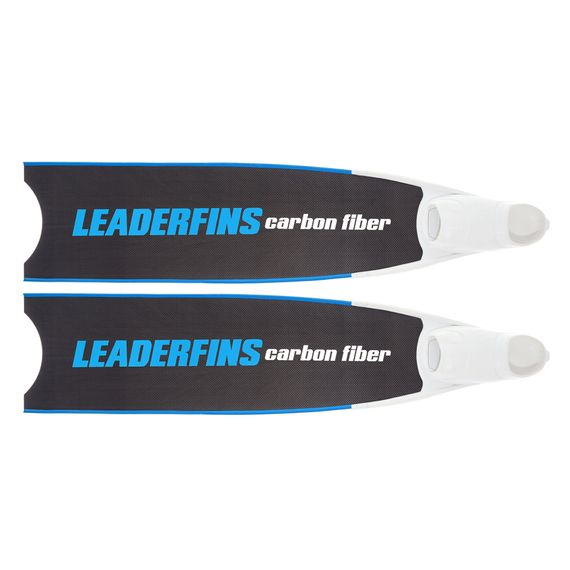 Ласты Leaderfins Carbon черно-белые