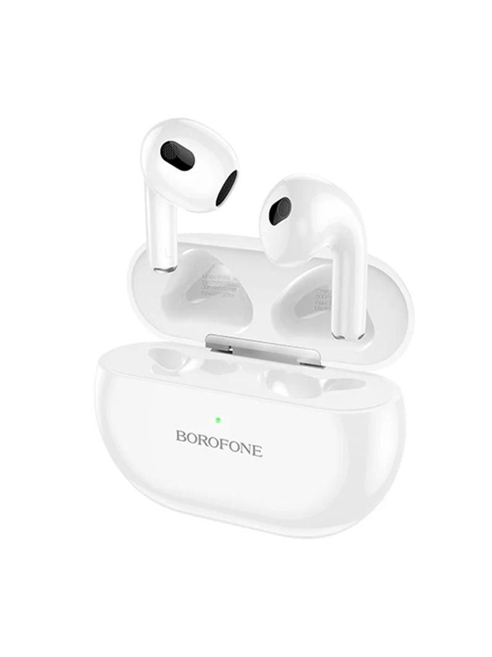 Наушники внутриканальные Borofone BW90, пластик, bluetooth 5.4, микрофон, цвет: белый