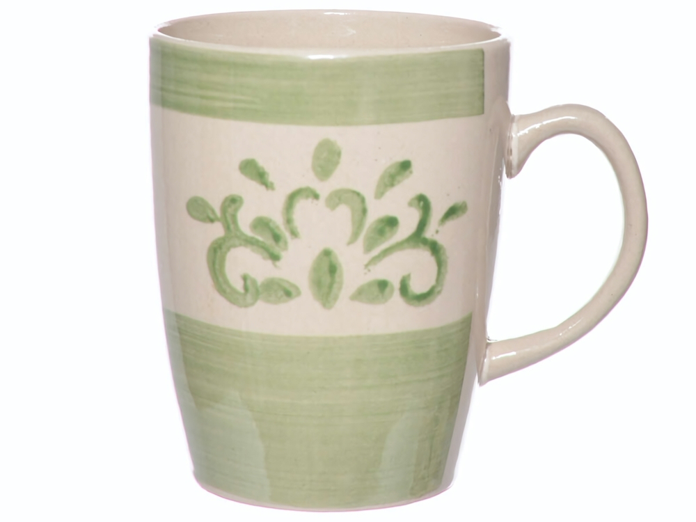 Кружка 360мл Дамаск зеленый