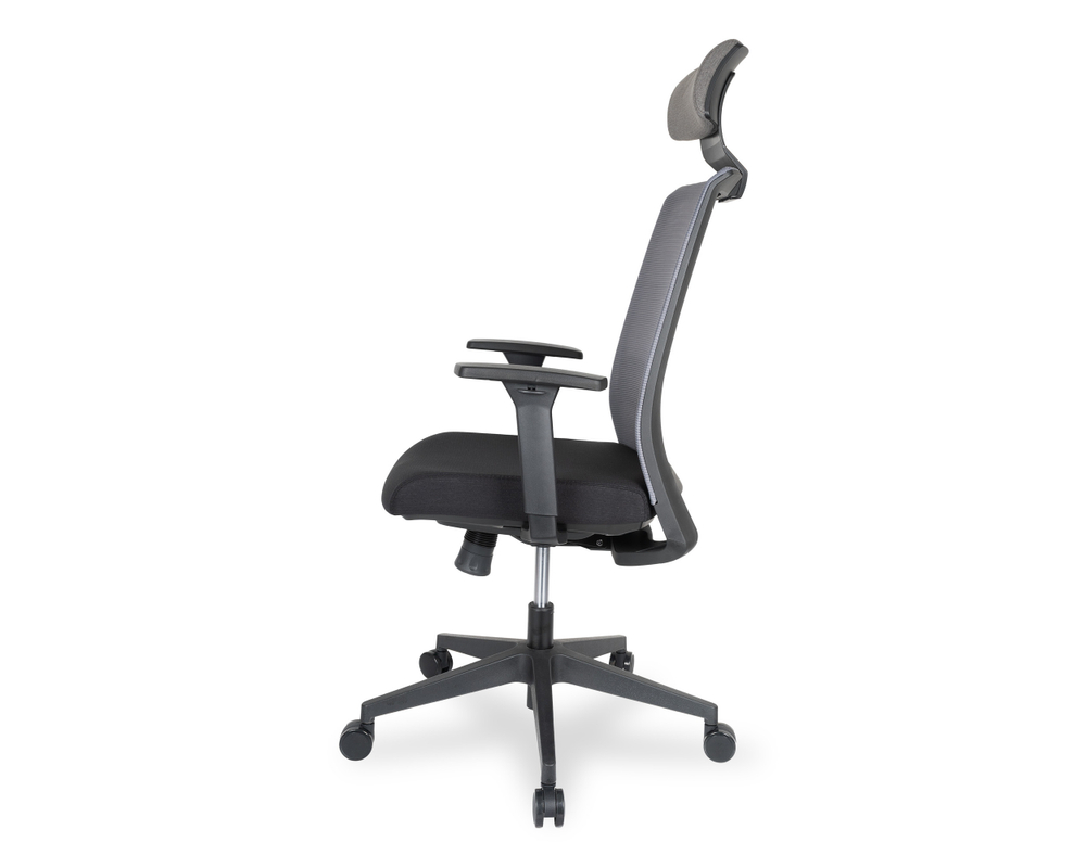 Кресло College CLG-429 MBN-A Grey