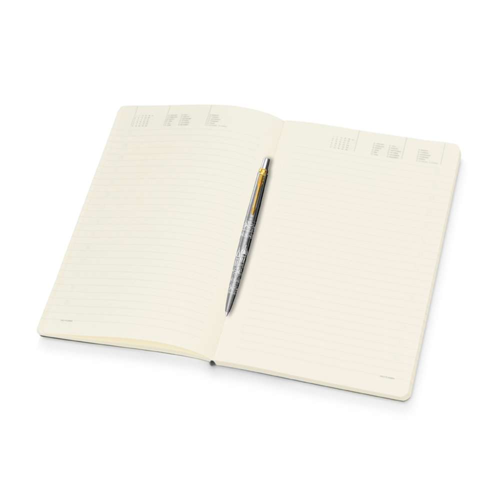 Подарочный набор - Parker Jotter, шариковая ручка + ежедневник
