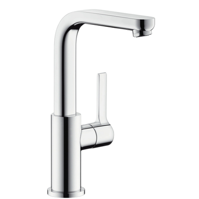 Смеситель для раковины Hansgrohe Metris S , однорычажный, поворотный излив 120° хром 31161000