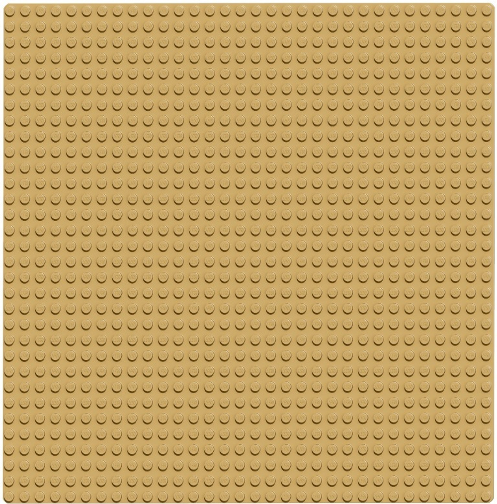 LEGO Classic: Строительная пластина желтого цвета 10699 — 32x32 Sand Baseplate — Лего Классик