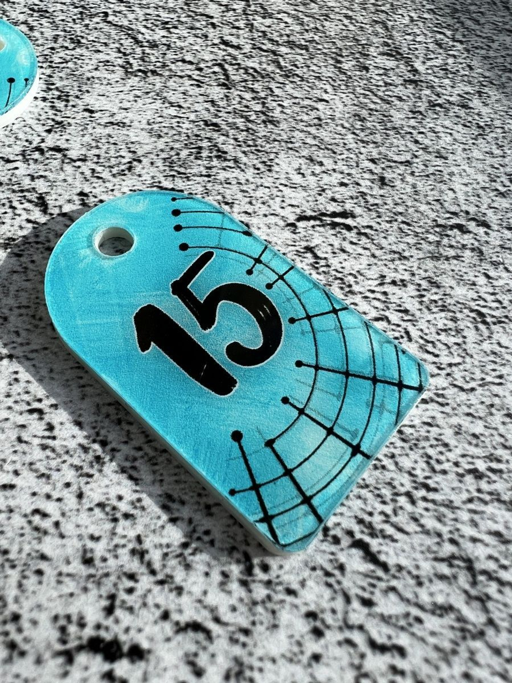 Бирки для ключей акриловые