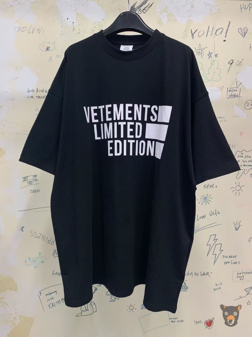 Футболка Vetements "Limited Edition" черная