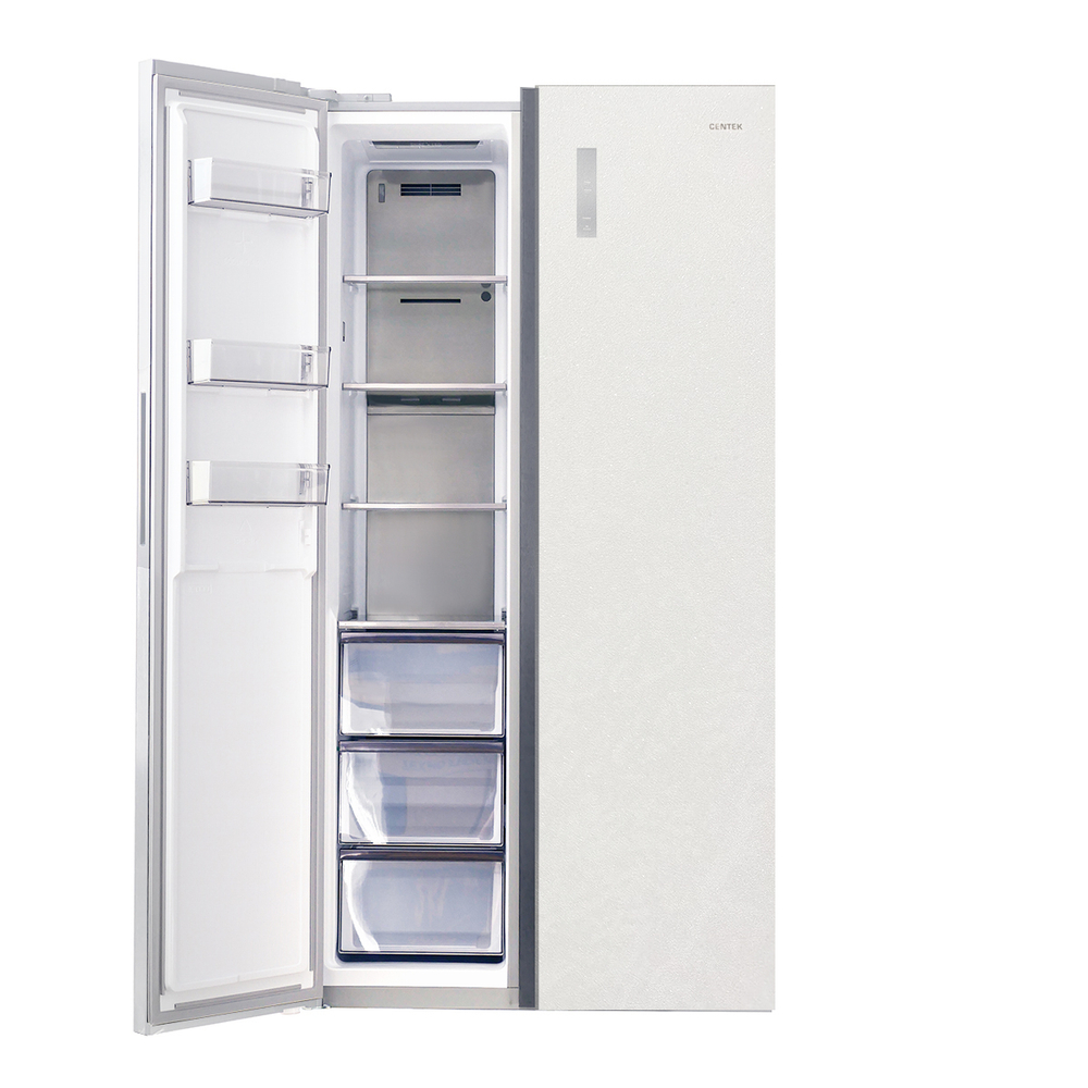 Холодильник Centek CT-4200 White stone Серый