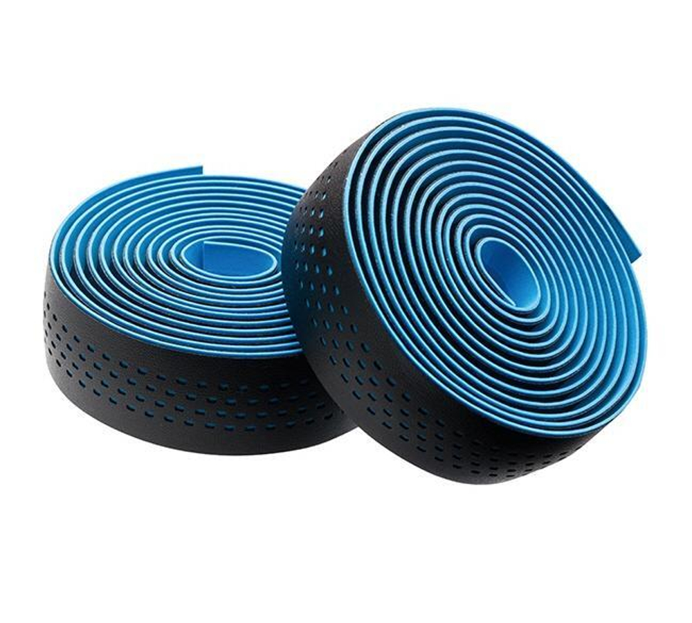 Обмотка на руль Merida Microfiber, with Shockproof Pro black/blue (2057006339)