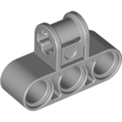 Lego Соединитель оси и штифта перпендикулярный тройной (светло-серый) 63869 / 4538007 / 6331441