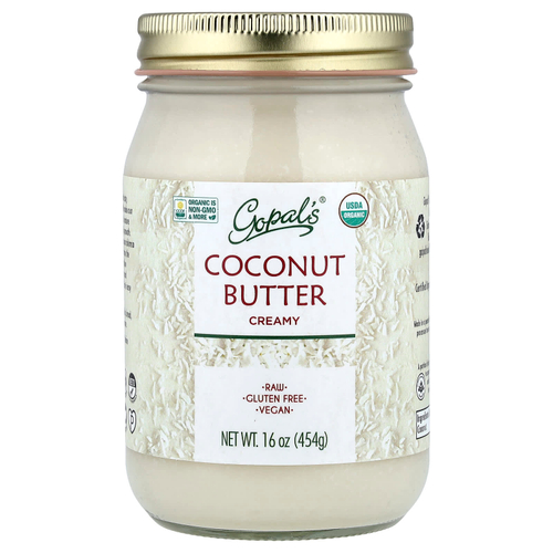 Gopal's, кокосовое масло, сливочное, 454 г (16 унций)