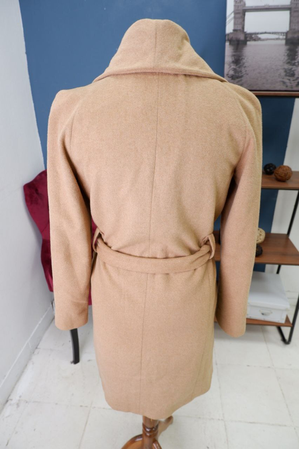 Пальто Mango с шерстью 42 размер