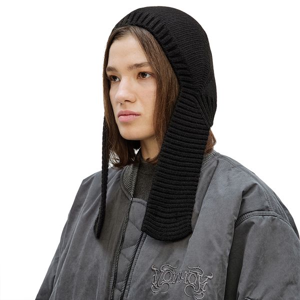 Шапка Aviator черная - фото 3