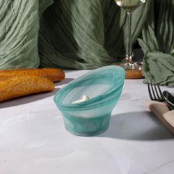 Соусник 150 мл 9*6,5 см   конус матовое стекло P.L. Proff Cuisine [4]