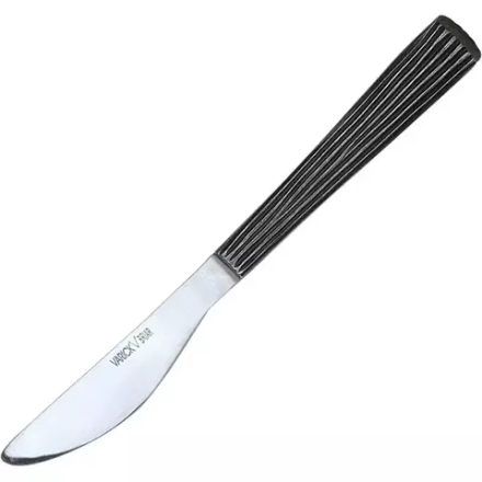 Нож столовый «Дистрест» сталь нерж. ,L=22,9см черный,металлич