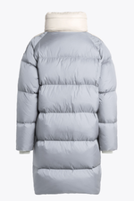 Пальто жен. PARAJUMPERS JADA 002 лёд с голубым