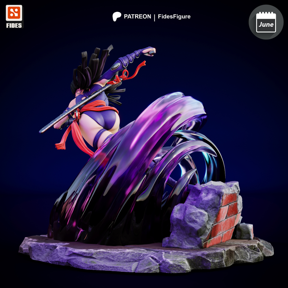 Фигурка Псайлок psylocke Elizabeth Braddock Marvel Rivals