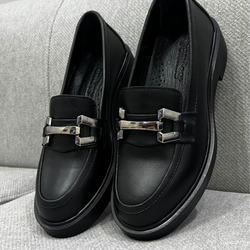 Комфортные лоферы Femiss 457 Black Mat