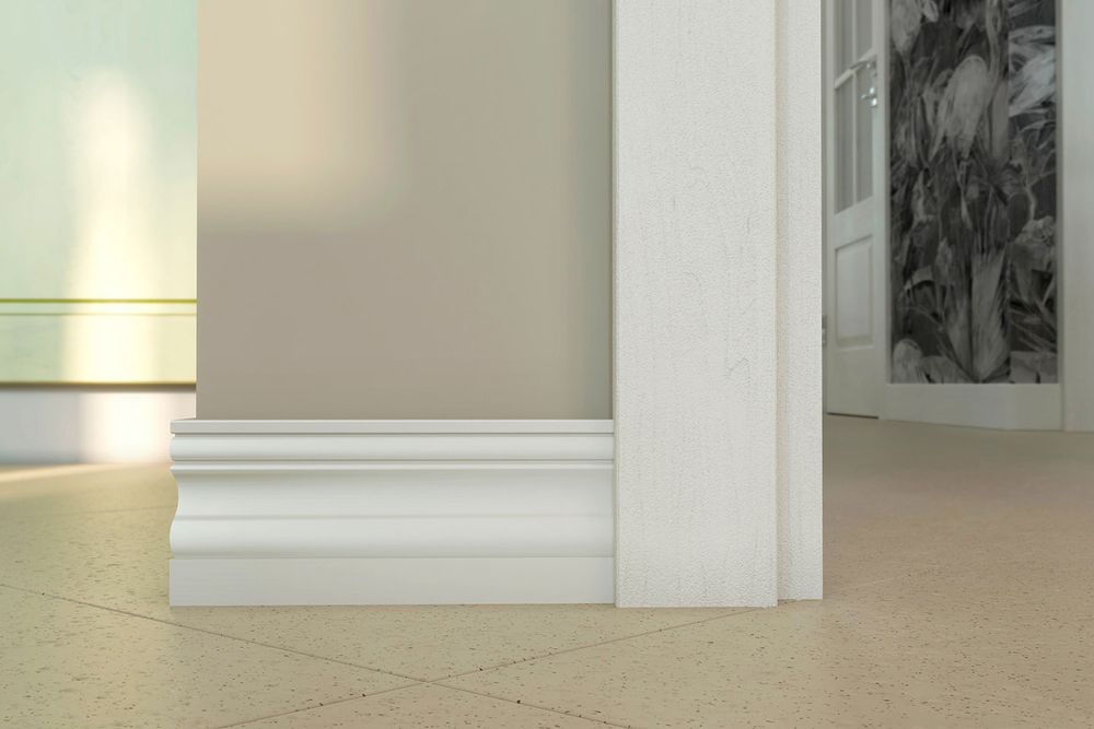 Плинтус Ecopolymer, 80x11 мм