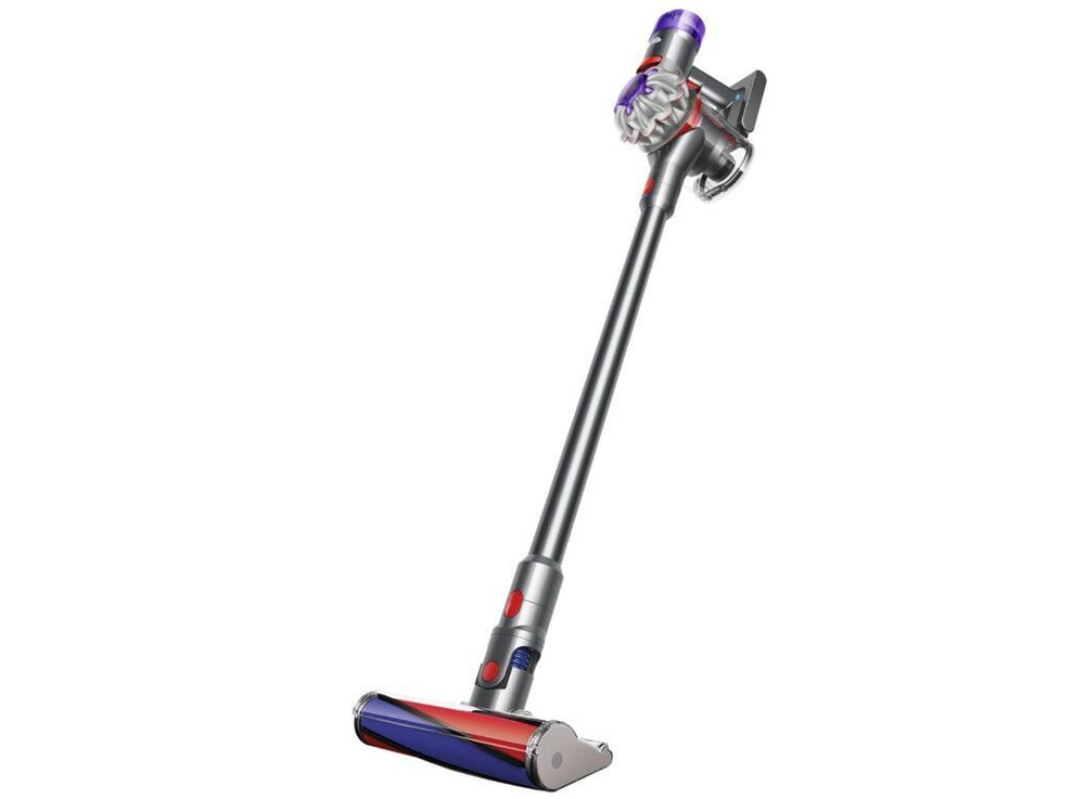 Беспроводной вертикальный пылесос Dyson V8 Absolute серебристый / никель