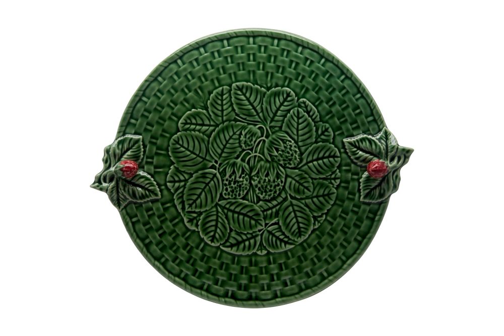 Тарелка фруктовая Bordallo Pinheiro Strawberries (20 см)