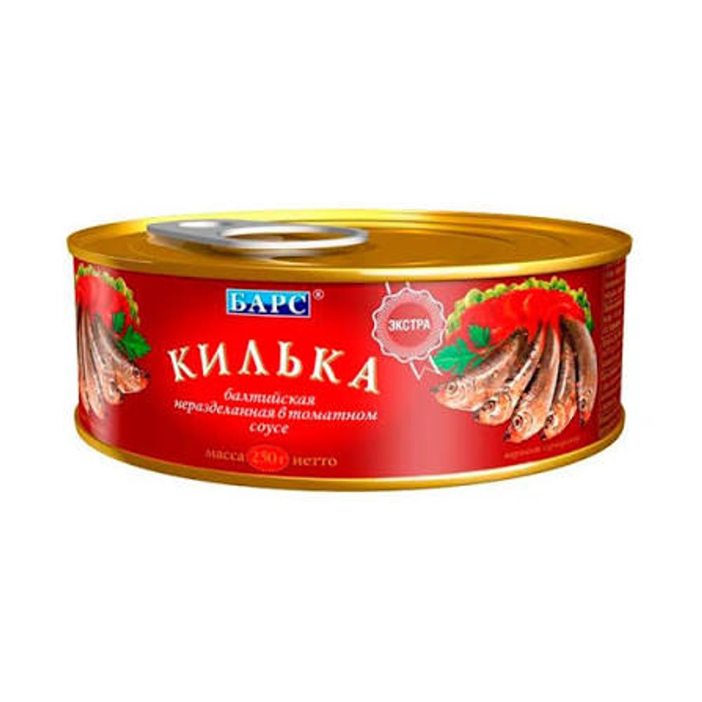 Килька н/р балт.в т/с банка ТМ Барс