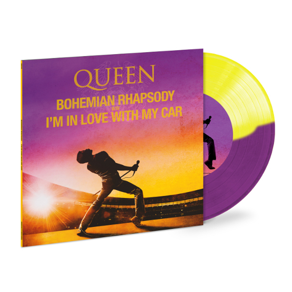 Queen / Bohemian Rhapsody + I'm In Love With My Car (Coloured Vinyl)(7" Vinyl Single)