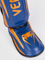 Щитки Venum Elite Blue/Black/Copper