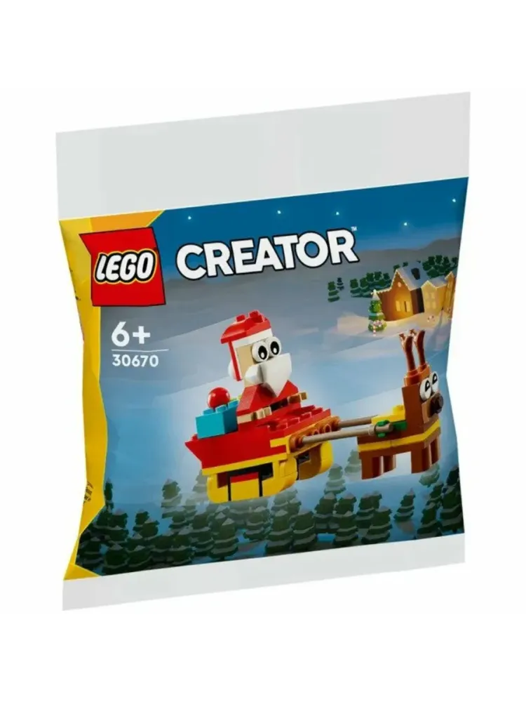 Конструктор Creator 30670 Катание на санях Санты